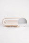 Hanah Home Estantería de pared Blanca Artmtkwll8